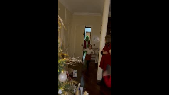 Christmas prank with the Grinch scares children in Apulia, Italy