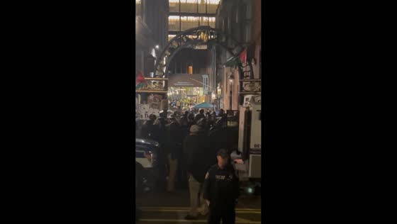 Police make arrests at Emerson College Palestine protest amid Gaza conflict