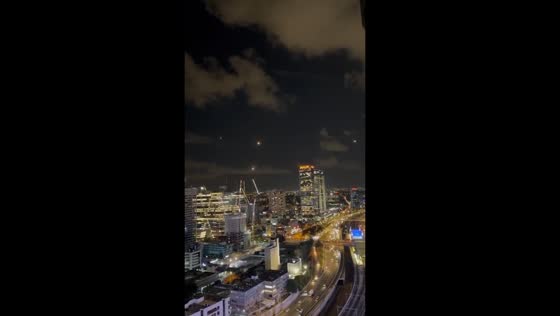 Iron dome intercept: Israel defends Tel Aviv against Hamas missile attacks