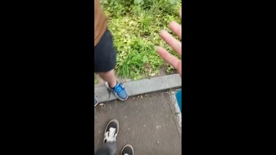 Beer keg bounces back after exploding on staircase in Maykop, Russia