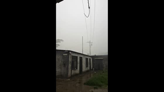 Severe rainstorm tears roof from house in Shandong, China