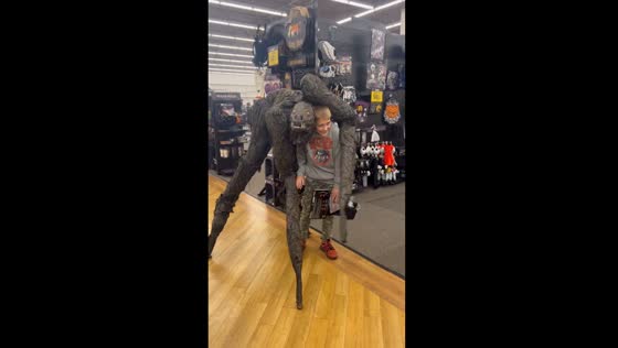 Ghoul spreads spooky delight at Spirit Halloween in Appleton, Wisconsin