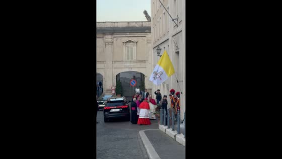 Pope Leo XIV public appearance in Vatican City