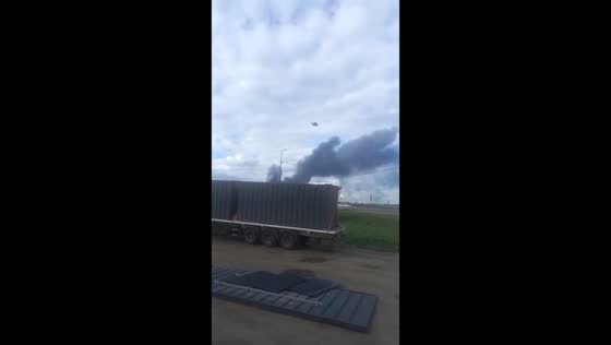 FPV drones seen launching from truck in Irkutsk, Russia