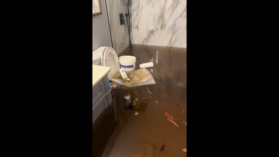 Flooding in Seminole, Florida due to Hurricane Helene