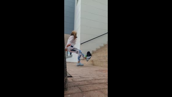 Funny workout mishap in Floridablanca, Santander