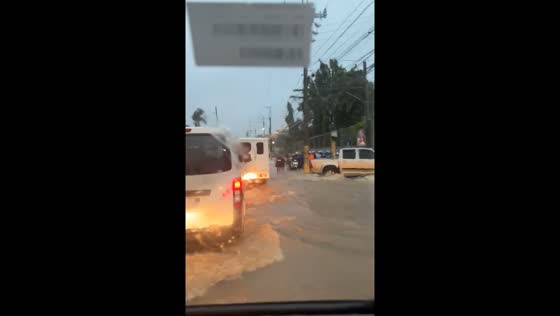 Tropical storm Kristine brings severe flooding to Santo Tomas, Batangas