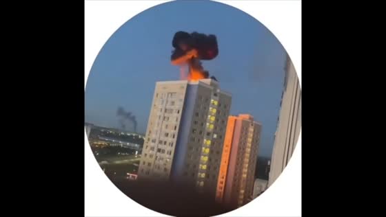 Drone explosion strikes high-rise residential building in Domodedovo, Russia
