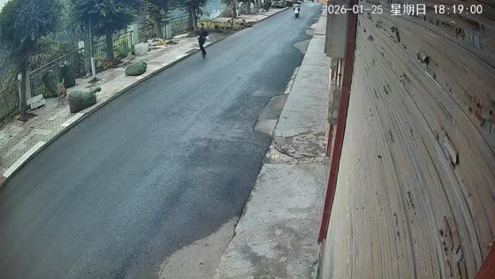 Runner chased by unleashed dog until scooter intervenes in Sichuan, China