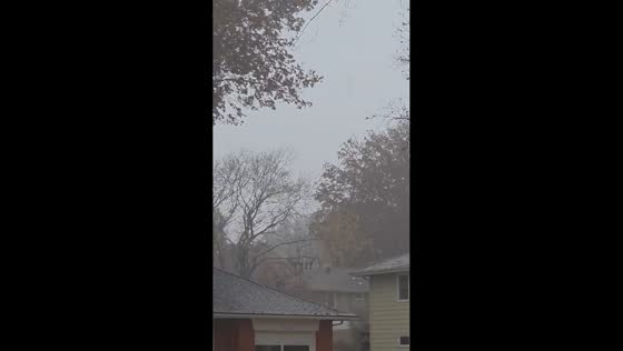Relentless rainstorm hits Independence, Missouri, USA