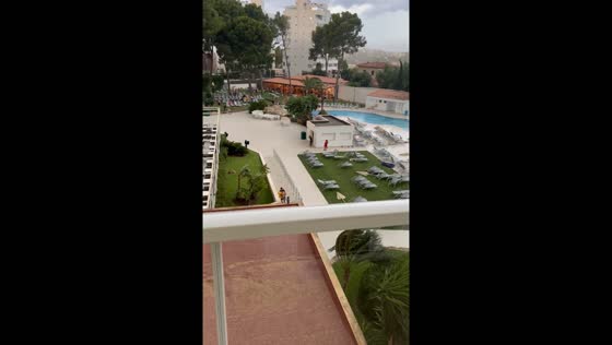 Powerful DANA storm causes chaos in Palma de Mallorca, Spain