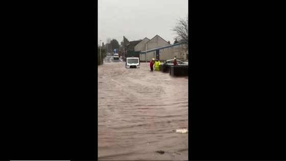 Severe flooding strikes Cupar, UK as storm Gerrit unleashes chaos