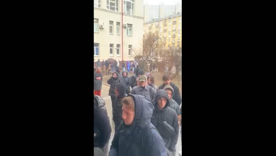 Moscow residents form long queues to donate blood after devastating terror attack