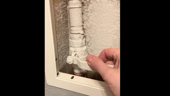 Closet renovation mishap in Dallas, Texas