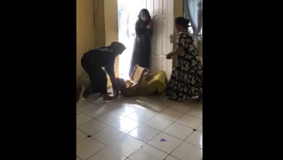 Birthday surprise gone hilariously wrong: fall and laughter in Banjarbaru
