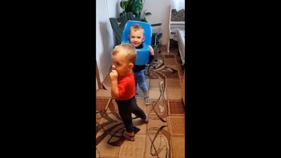 Child gets toilet seat stuck on head in Russia