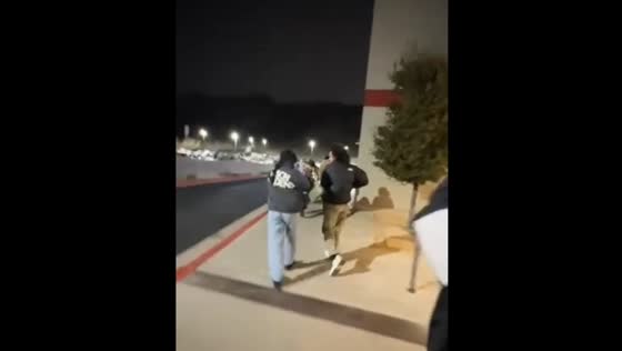 Strong winds at Alamo Drafthouse, El Paso, Texas