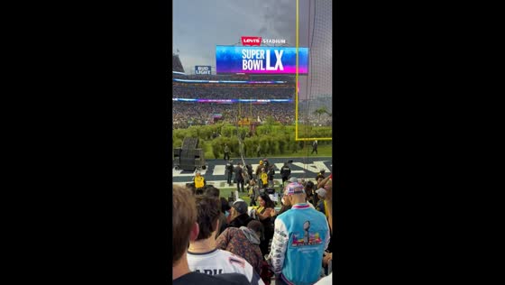 Bad Bunny headlines Super Bowl LX halftime show in Santa Clara, California, USA