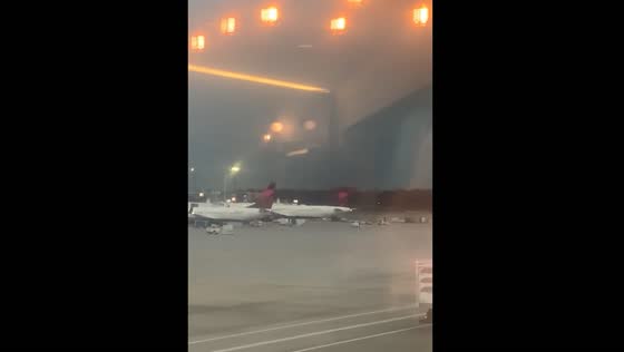 A tornado was seen near Atlanta International Airport.