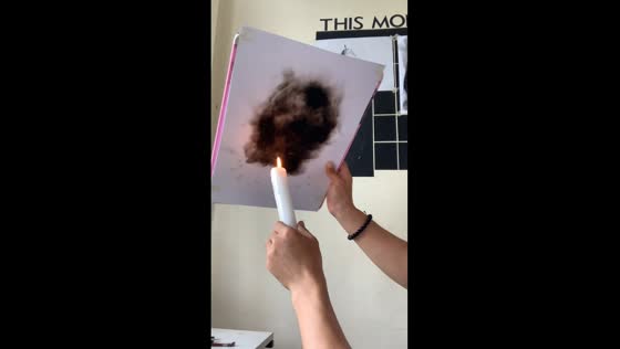 Filipino artist creates Taylor Swift portrait using candle flame