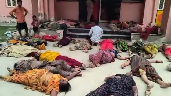 Over 100 dead in Stampede at satsang in Hathras, Uttar Pradesh