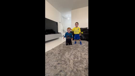 Joyful football fanatics: babies rocking jerseys in Scotland