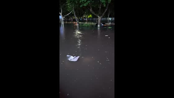 Severe flooding inundates streets and public areas in Shanxi, China