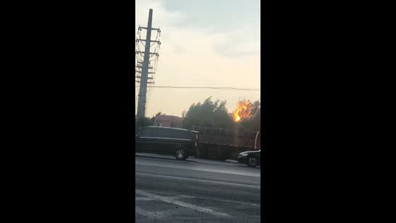 Massive fire erupts at chemical company storage yard in Shandong, China