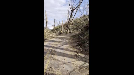 Aftermath of Hurricane Helene in Buncombe County