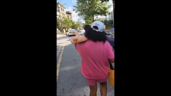 Comedian shares video of friend carrying adult product in public