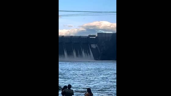 Gates open at Douglas Dam as water levels rise in Sevierville, TN