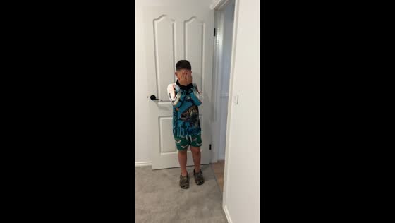 Kid overwhelmed with emotion after receiving a go-kart gift in Melbourne, Australia