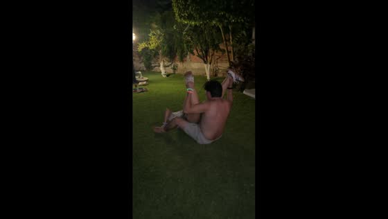 Couple's partner roll attempt goes wrong in Cuernavaca, Mexico