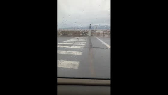 Long road cracks visible after strong earthquake in Qinghai, China
