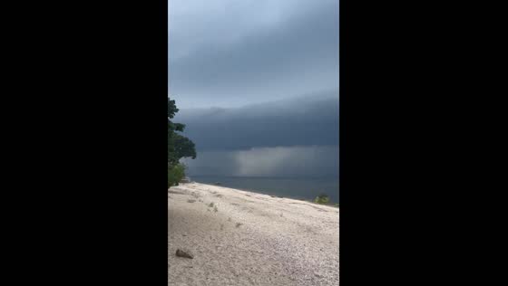 Massive storm approaching Bayville, NY