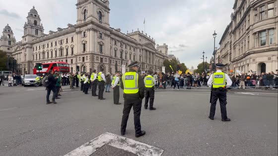 Thousands protest against UK's proposed Digital ID system in London, England
