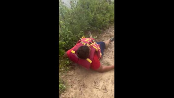 Unexpected journey: a muddy road mishap