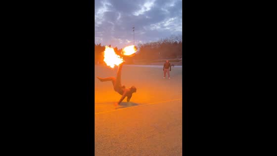 Unexpected bicycle kick goal during fiery football match in Sweden