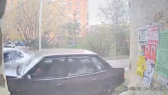 Driver ramming incident in Ryazan: no injuries reported