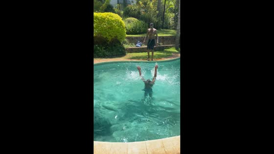 Friends rescue man from near drowning during pool dive in Mutare, Zimbabwe