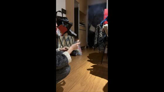 Border Collie panics and flees after seeing a lit match in China