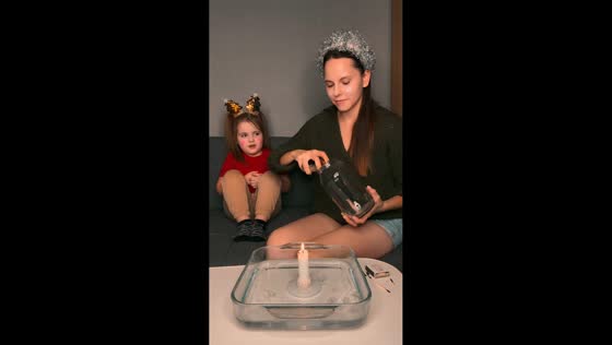 Unexpected suction effect startles family during home experiment in Voronezh, Russia