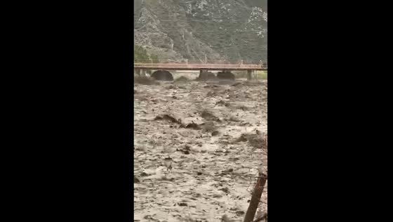 Massive mudslide hits Dagestan, causes widespread destruction