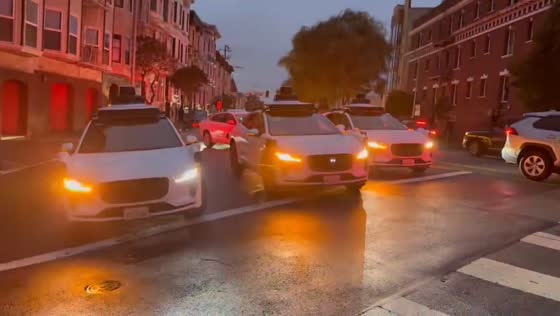 Waymo robotaxis stall during power outage in San Francisco, USA