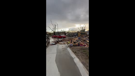Devastation in Elkhorn: cleanup begins after tornado strikes Omaha, Nebraska