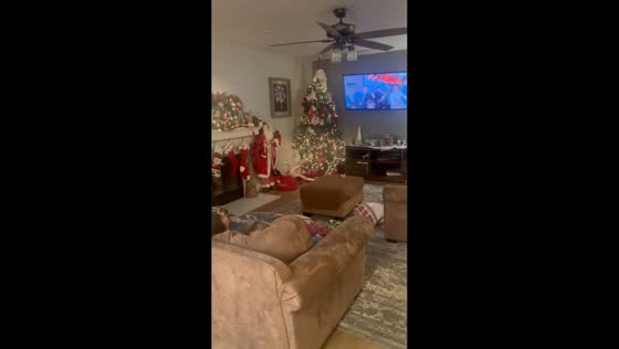 Brothers recreate Home Alone scene in Sanger, California, USA
