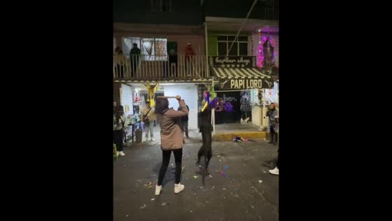 Playful pup sparks hilarious chase in Mexico City celebration