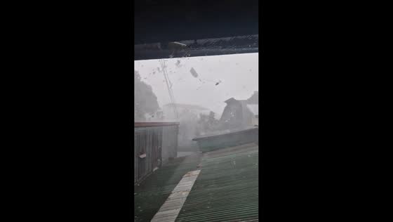 Super Typhoon Nando unleashes destructive winds in Olongapo, Philippines
