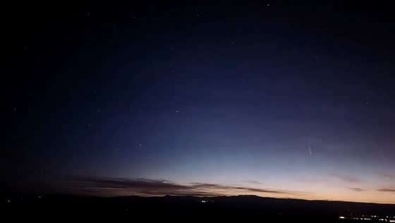 Comet C/2023 A3 captured near Humberstone, Chile