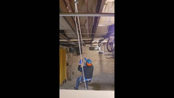 Rope snaps on indoor zipline in Logan Square, Chicago, USA